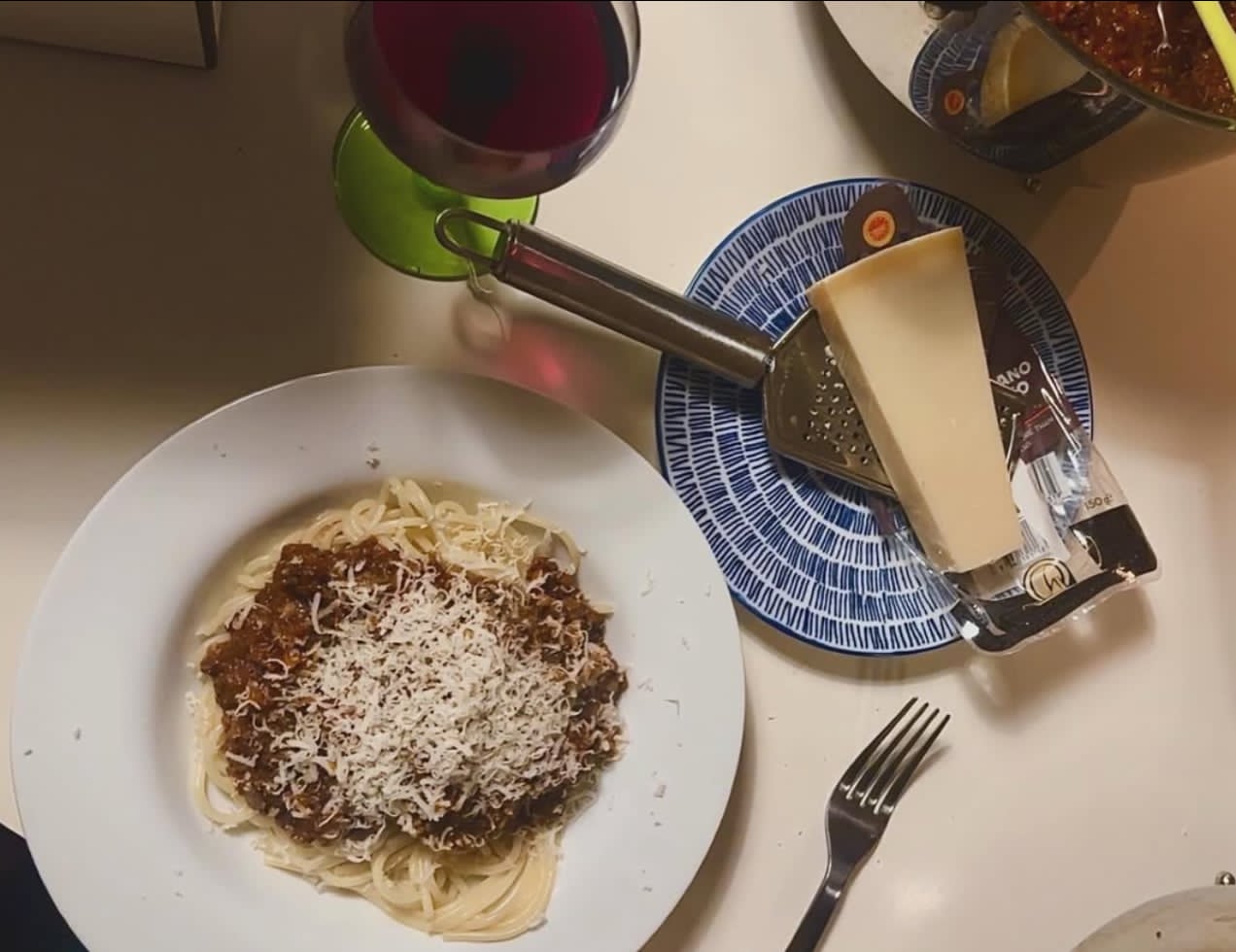 Langtidssimret spaghetti bolognese